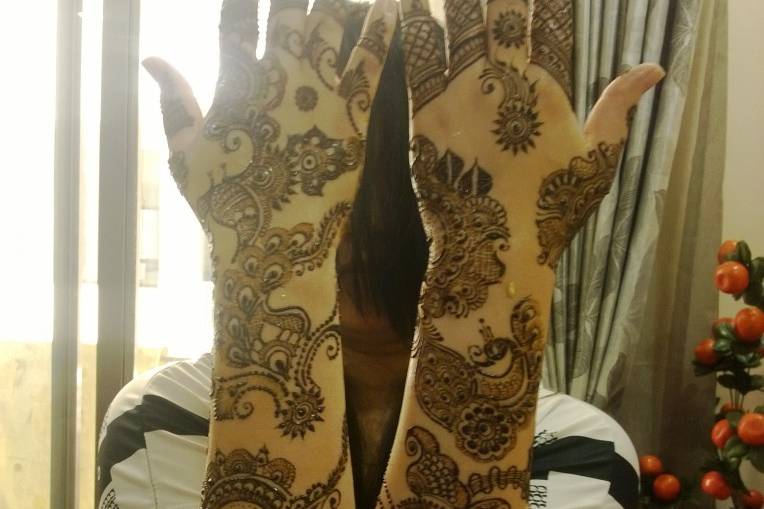 Jayshree bridal mehndi