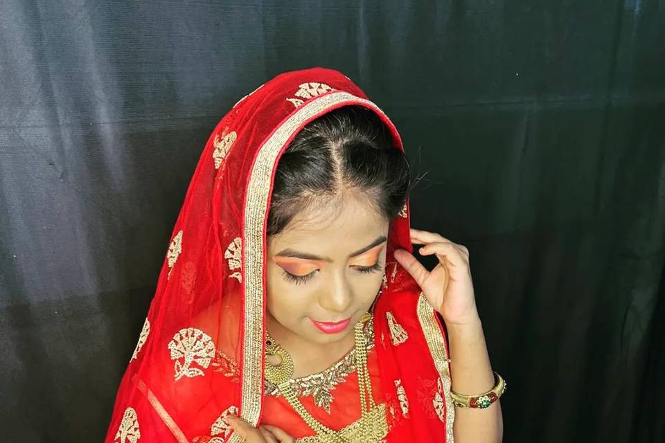 Bridal makeup