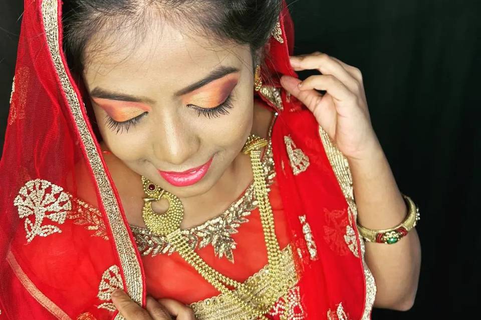 Bridal makeup