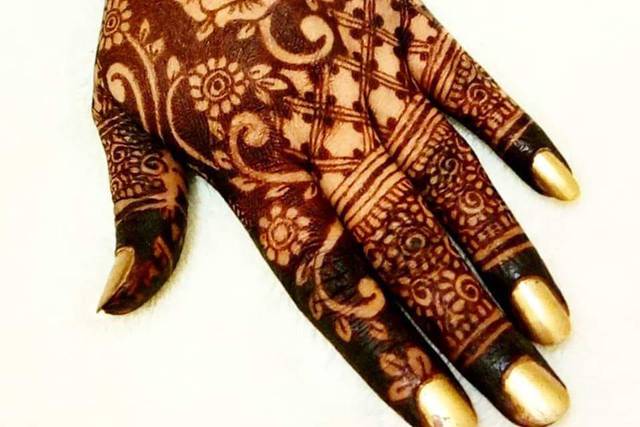 Bridal mehendi