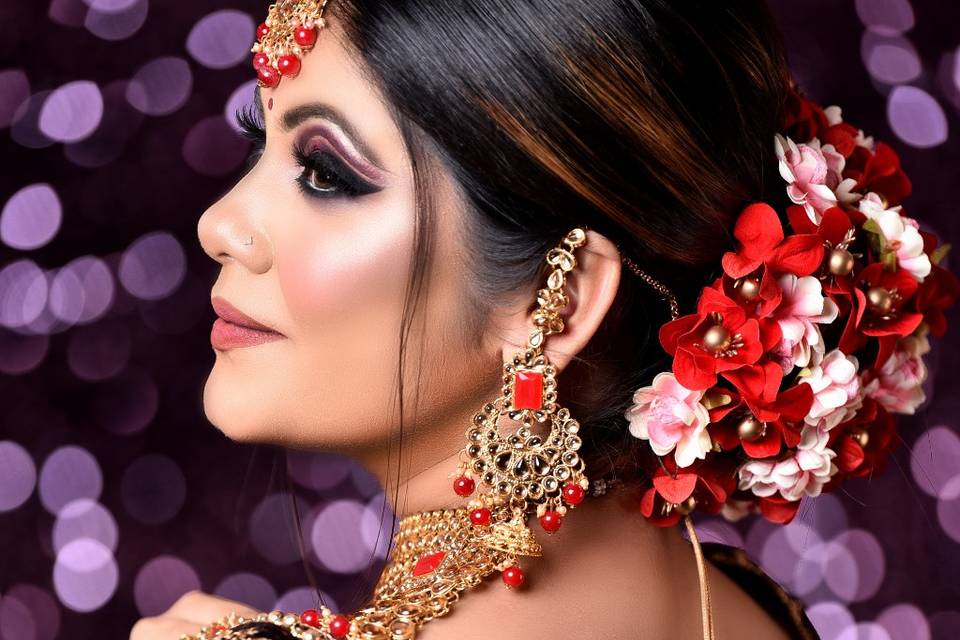 Bridal makeup