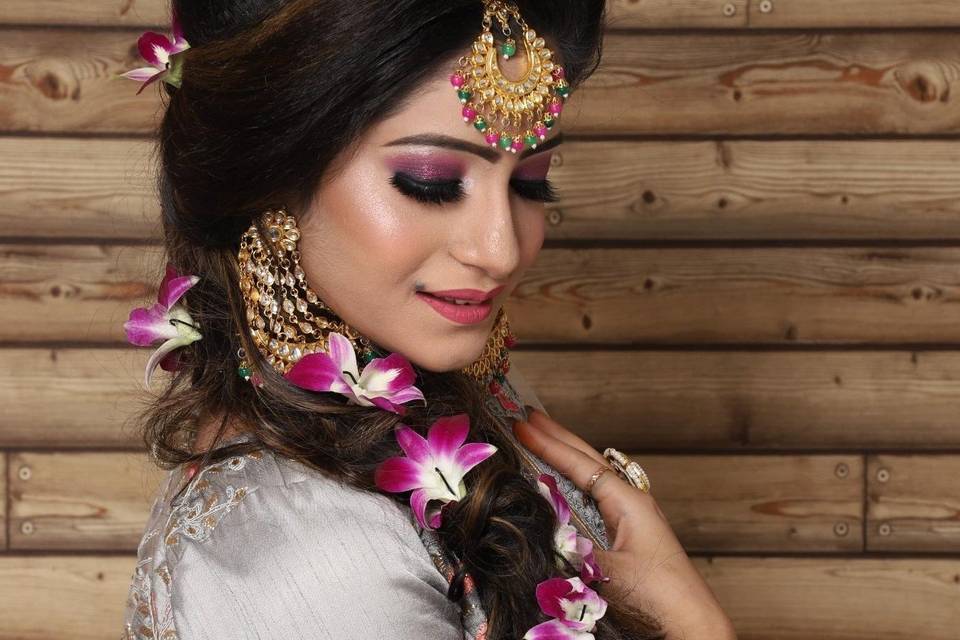 Bridal makeup