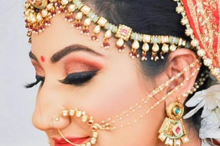 Bridal makeup