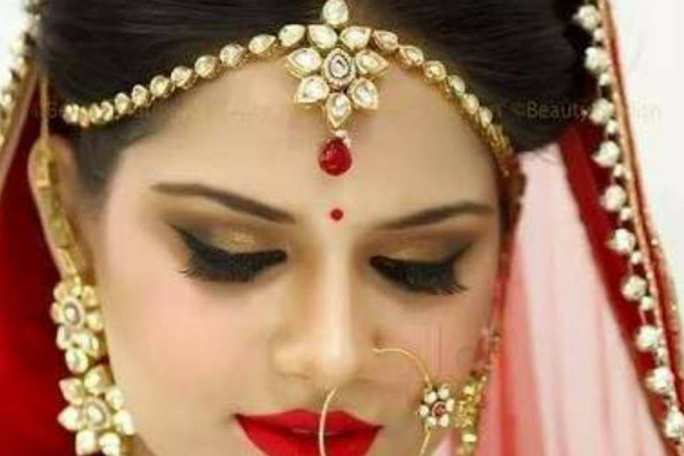 Bridal makeup