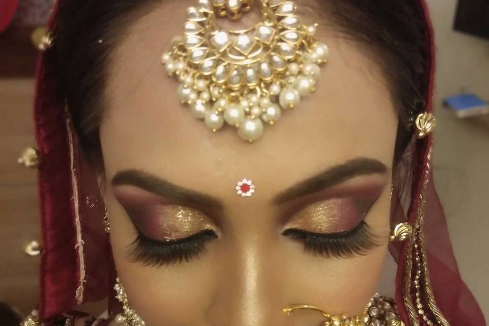 Bridal makeup