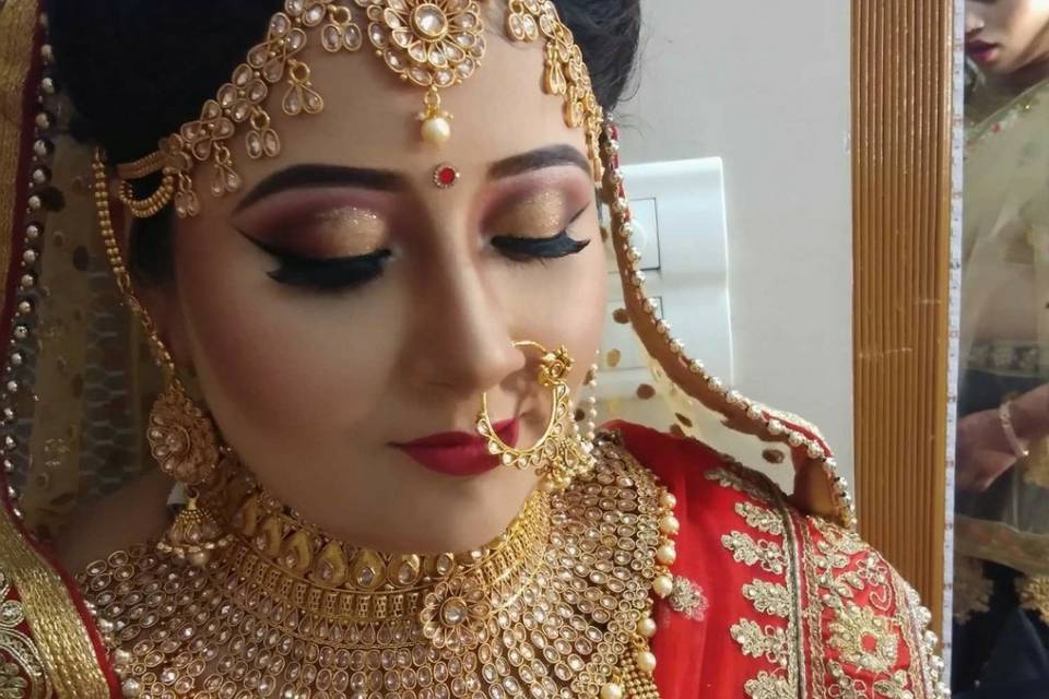 Bridal makeup