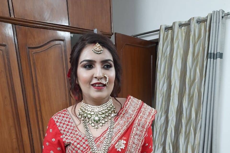 Bridal makeup