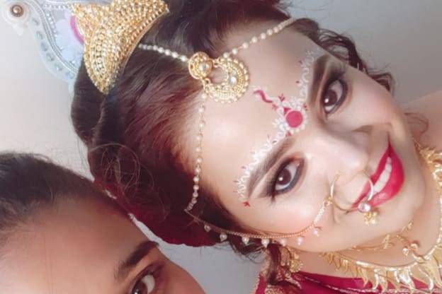 Bridal makeup