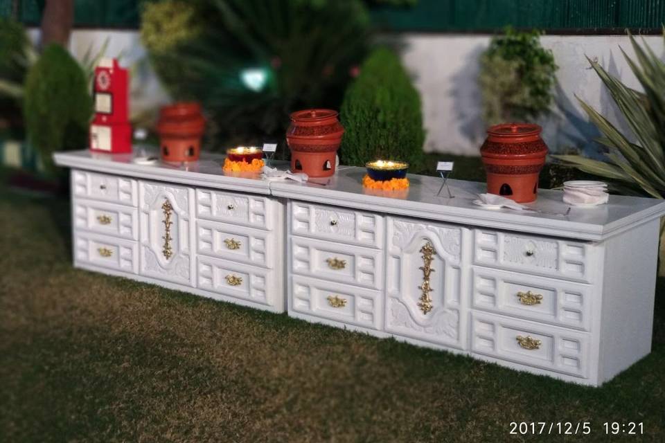 Buffet counter