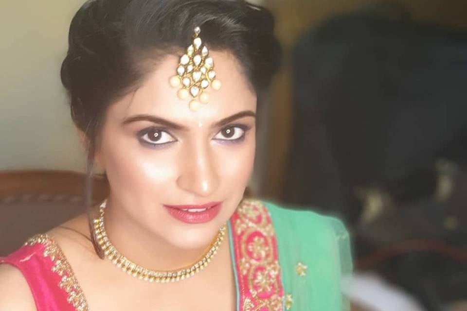 Bridal makeup