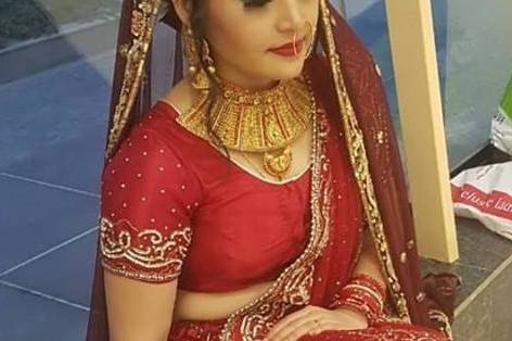 Bridal makeup