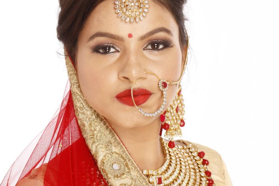 Bridal makeup