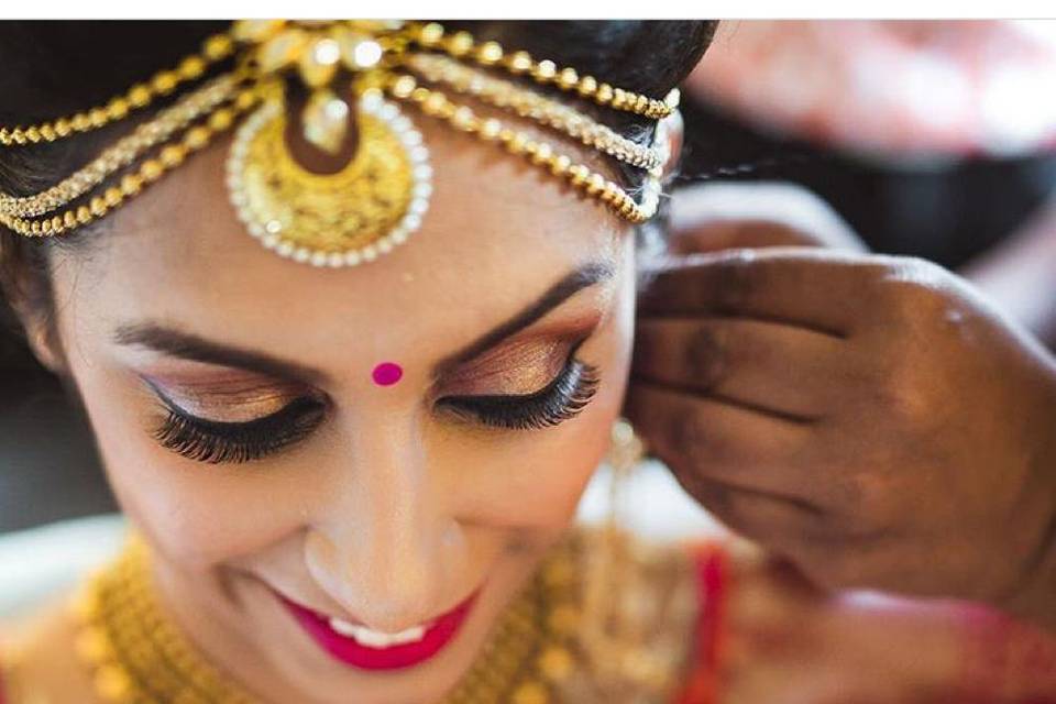 Bridal makeup