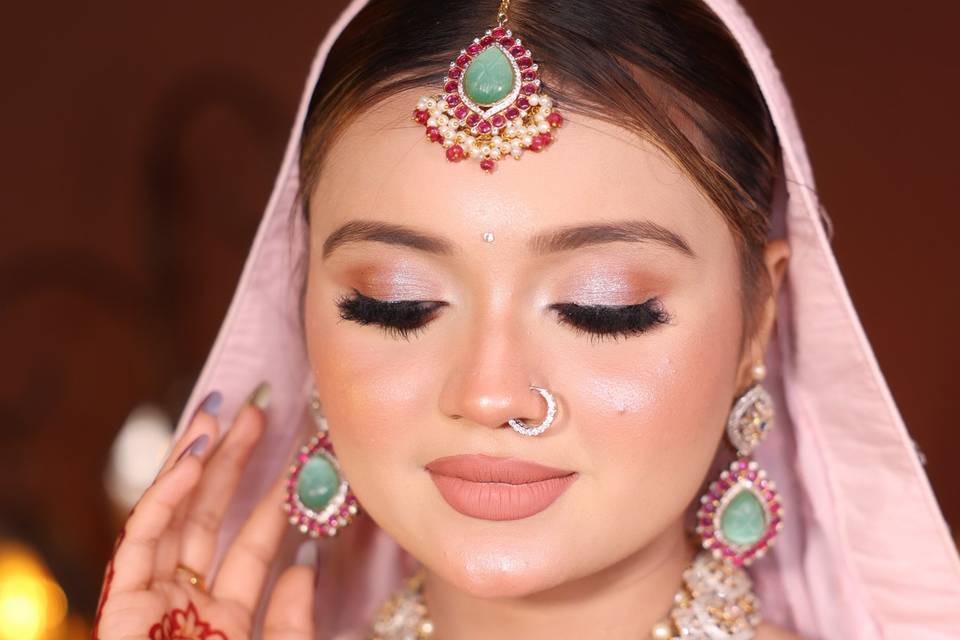 Bridal makeup
