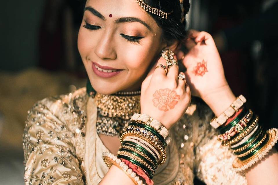 Bridal makeup