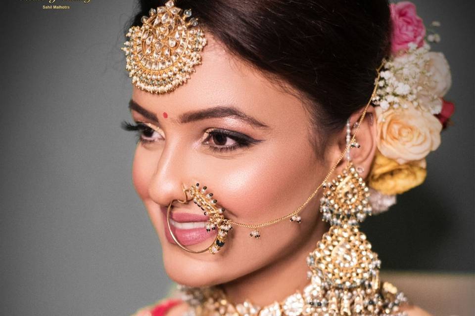 Bridal makeup