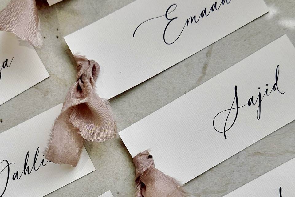Place cards