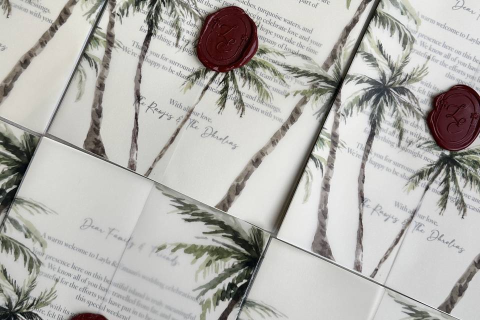 Wedding invite