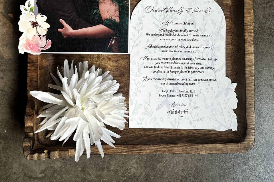 Customised invite