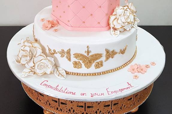 Designer Engagement cake