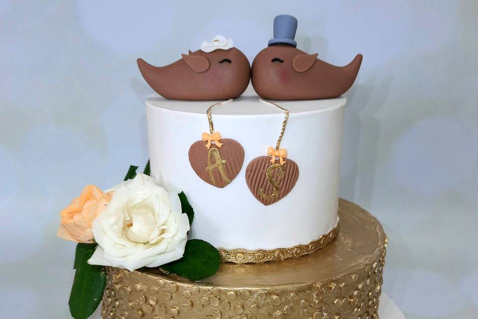 Designer Engagement cake