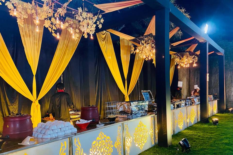 Catering setup