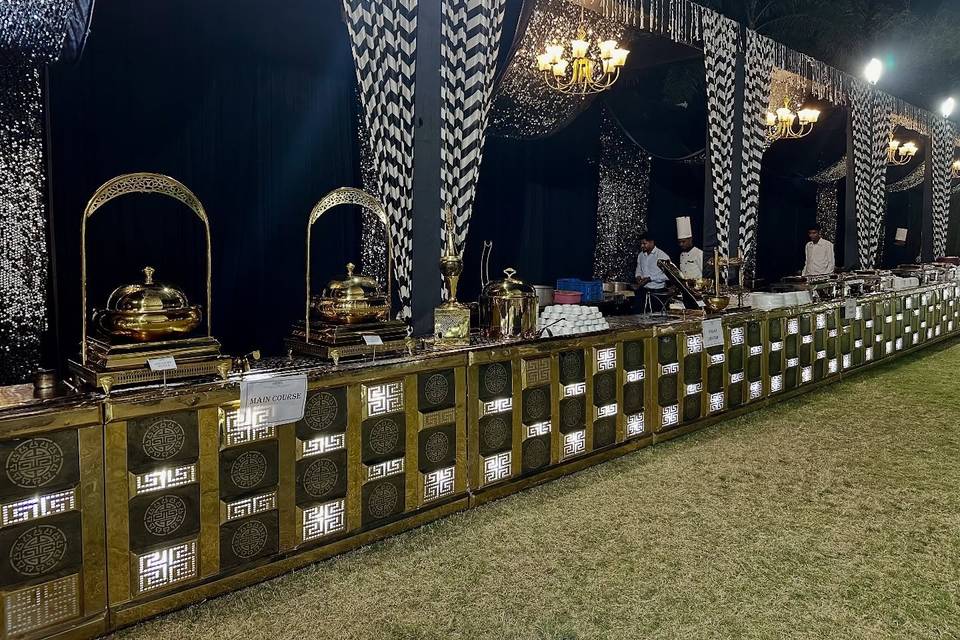 Catering setup