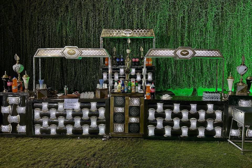 Catering setup