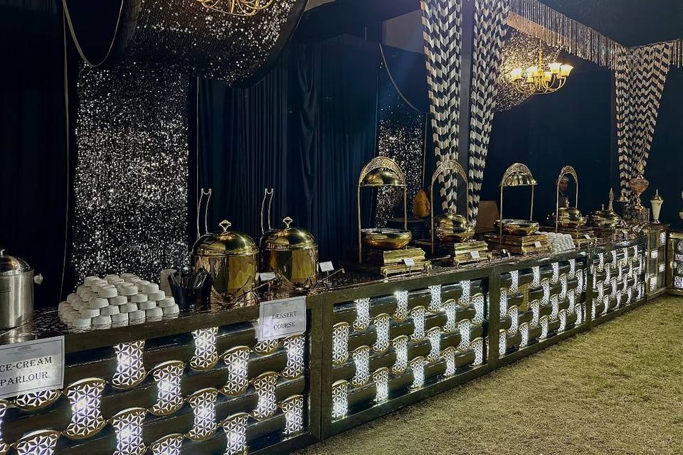 Catering setup
