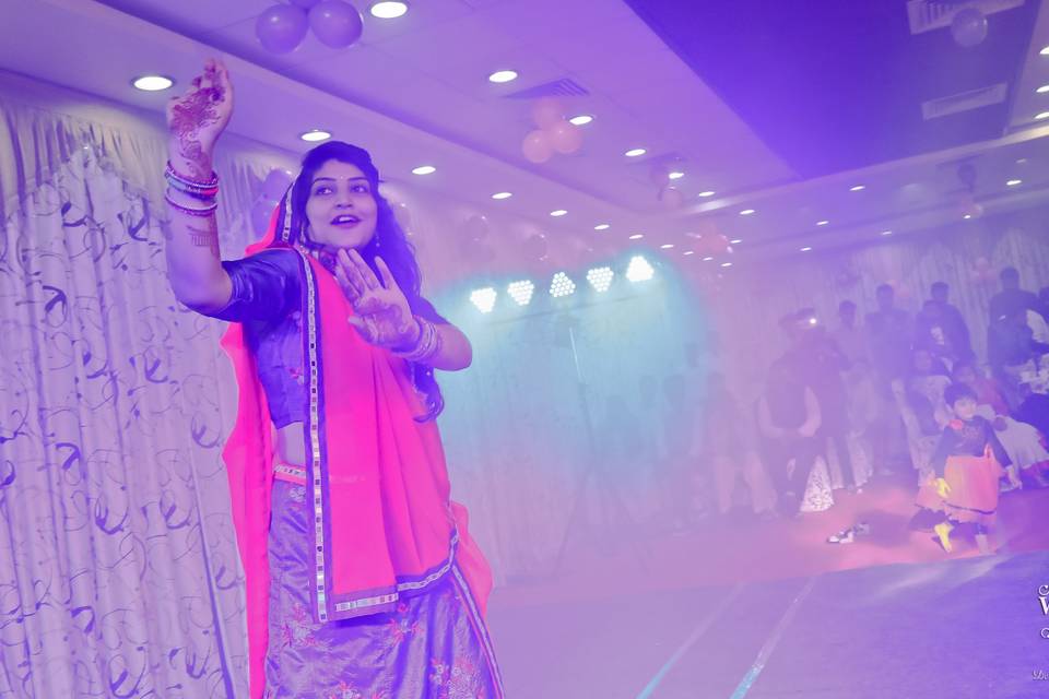 Sangeet dance