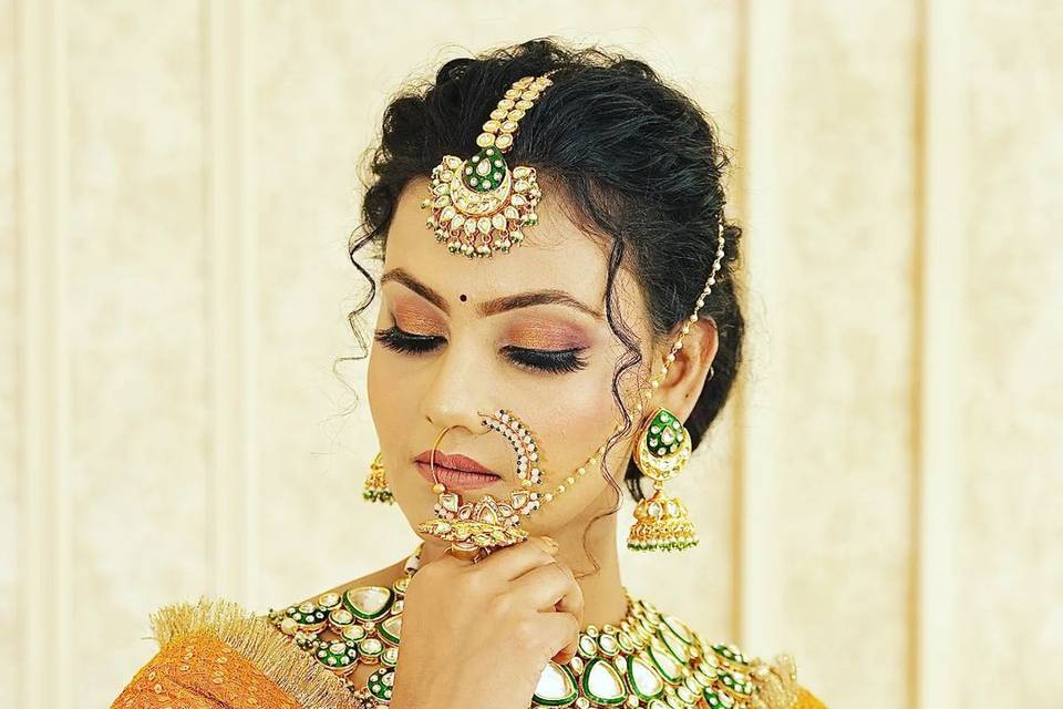 Bridal makeup