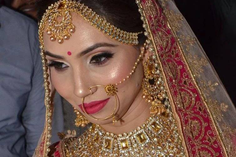 Bridal makeup