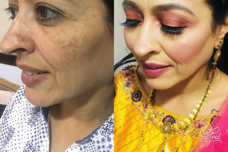 Mature skin Makeup