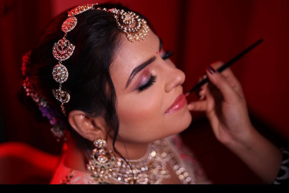 Bridal makeup