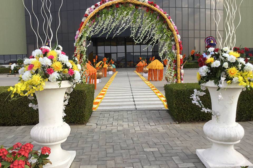 Entrance decor