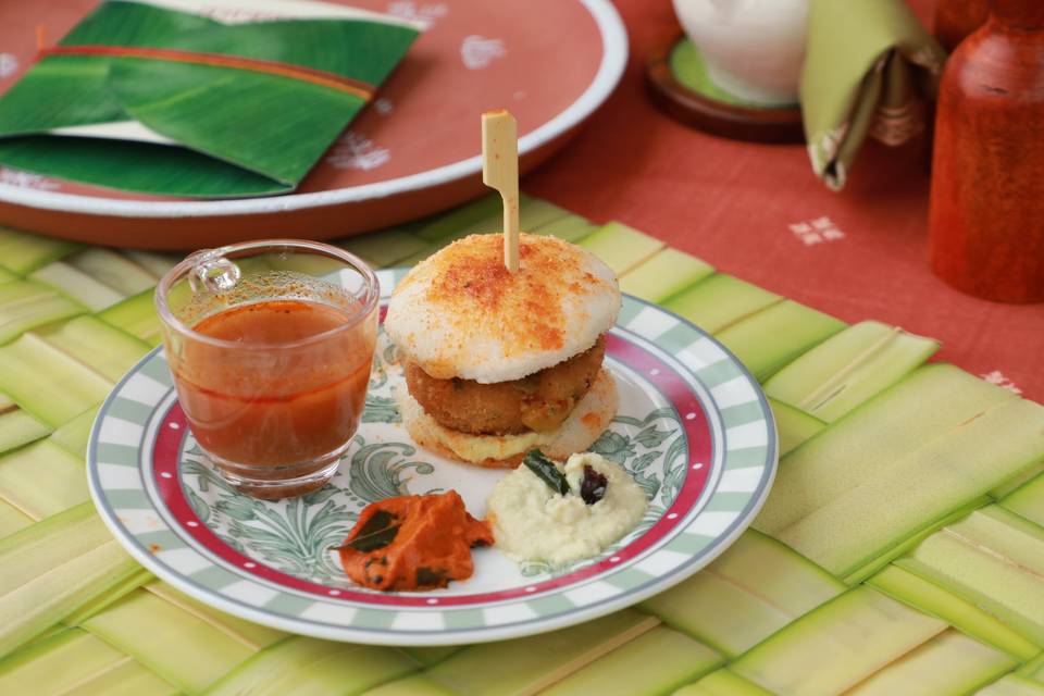 Idli Burger