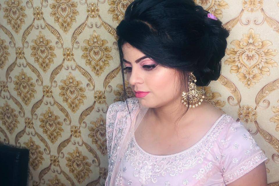 Bridal makeup