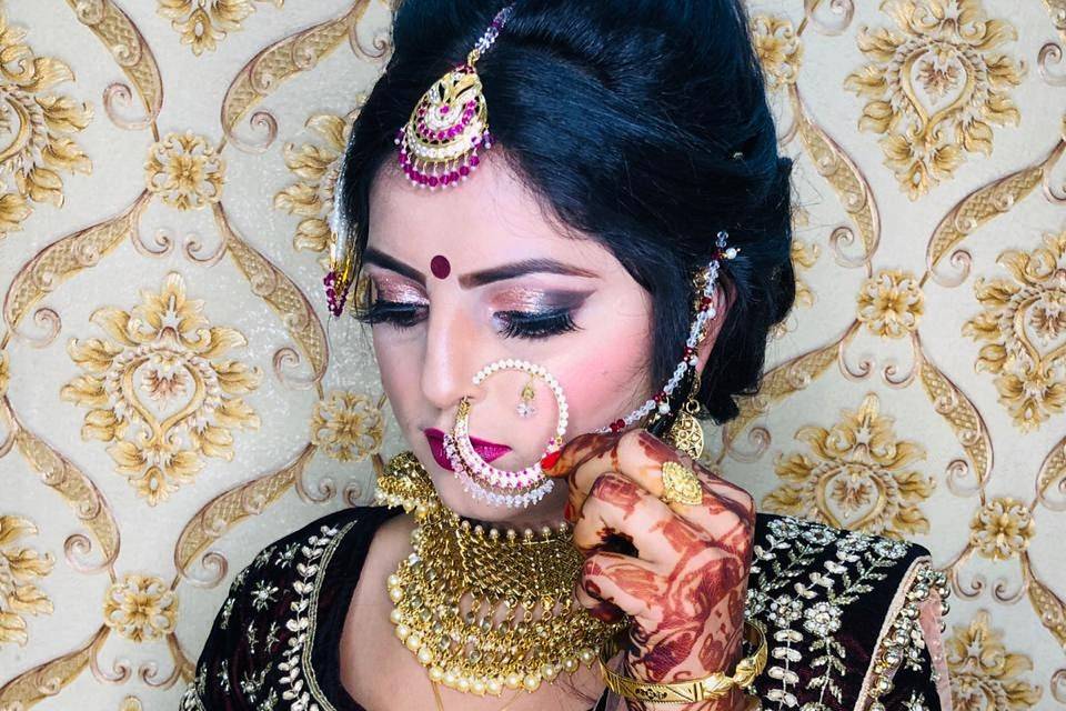 Bridal makeup