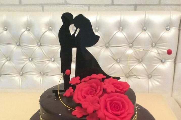 Custom designed cake