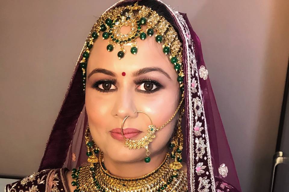 Bridal makeup