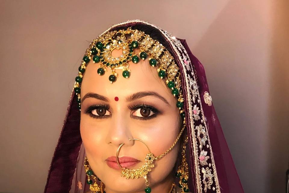 Bridal makeup