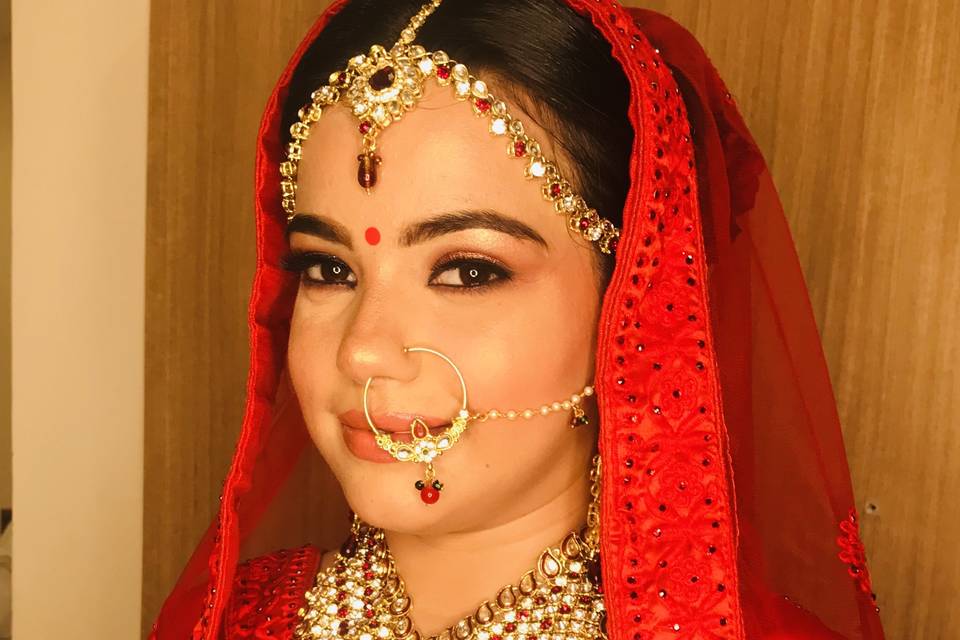 Bridal makeup