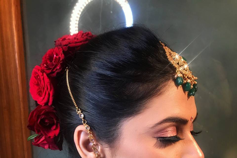 Bridal hairstyle