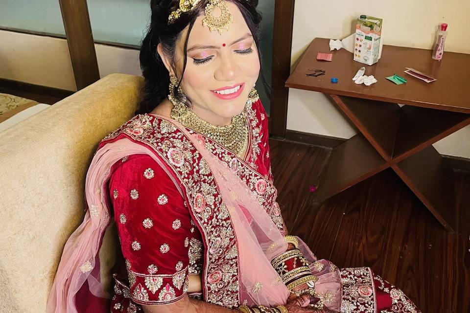 Bridal makeup