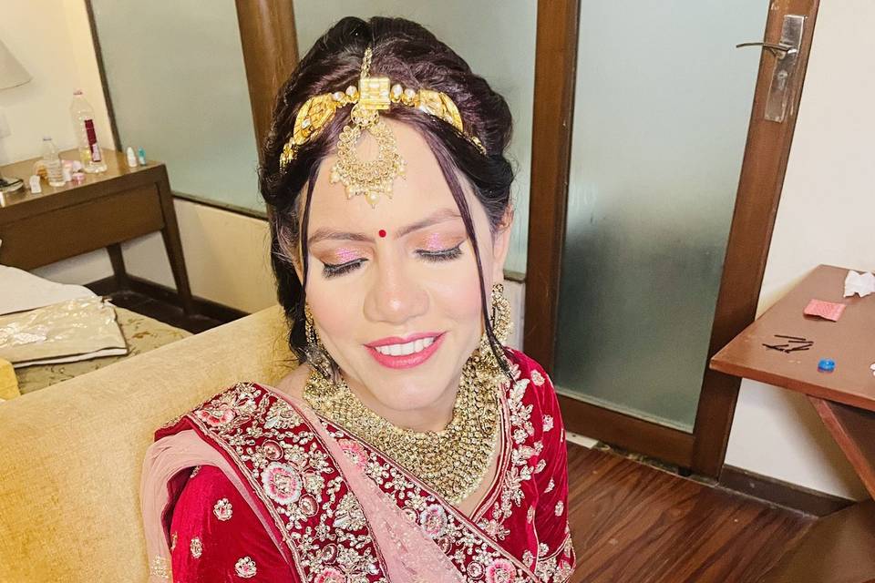 Bridal makeup