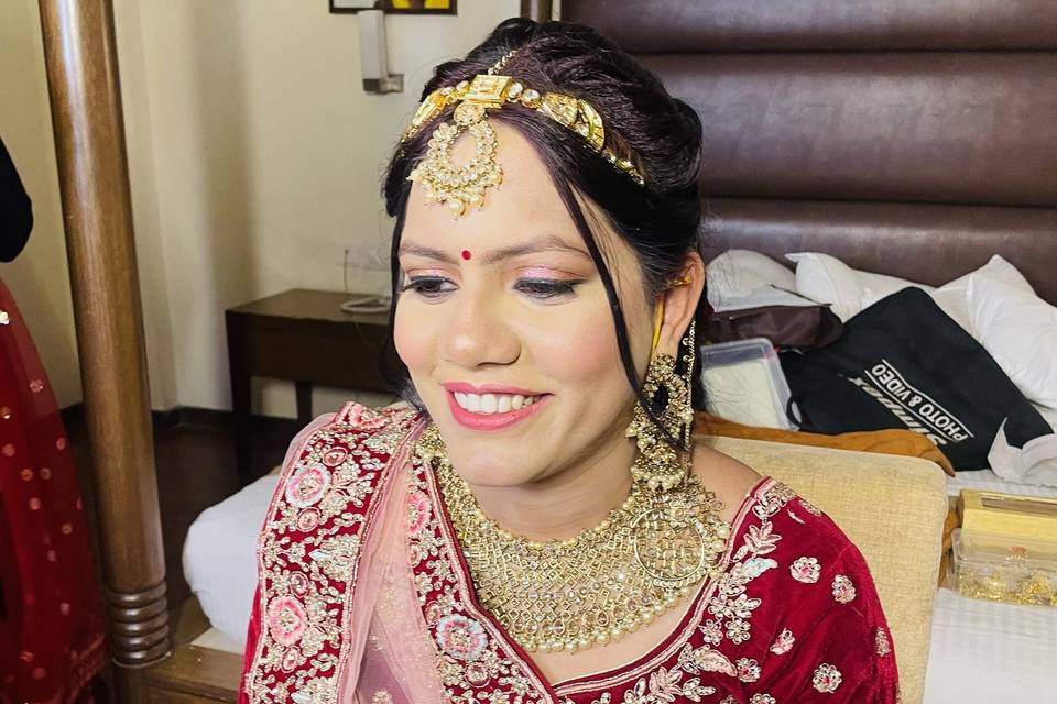 Bridal makeup