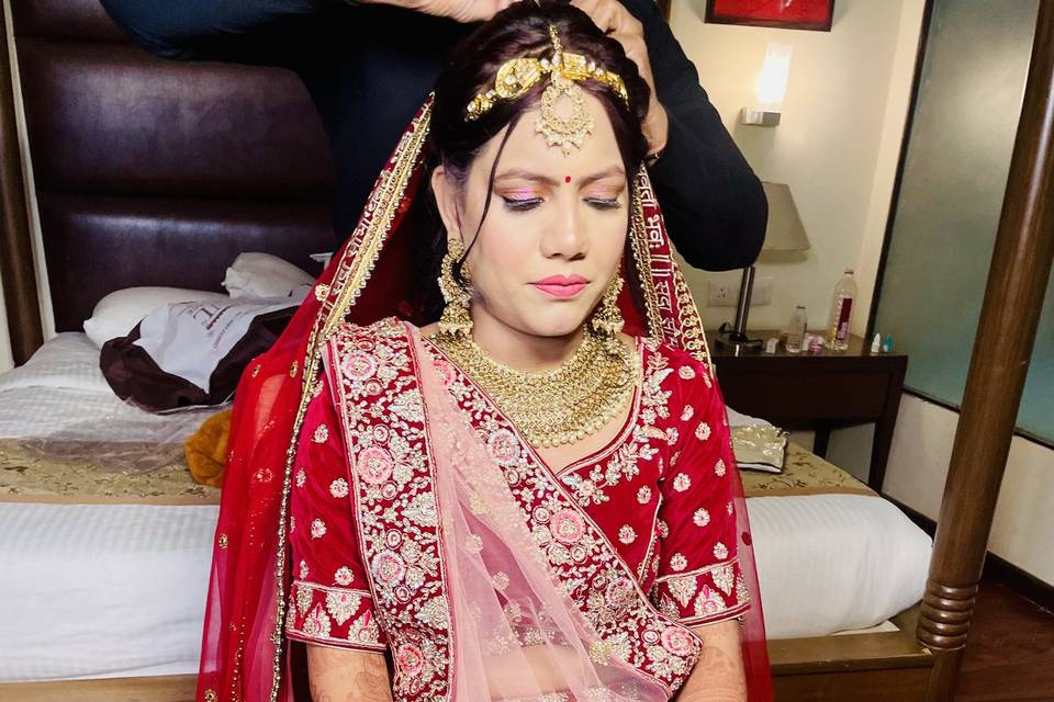 Bridal makeup