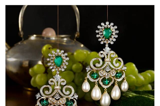 Tanishq sale emerald jewellery