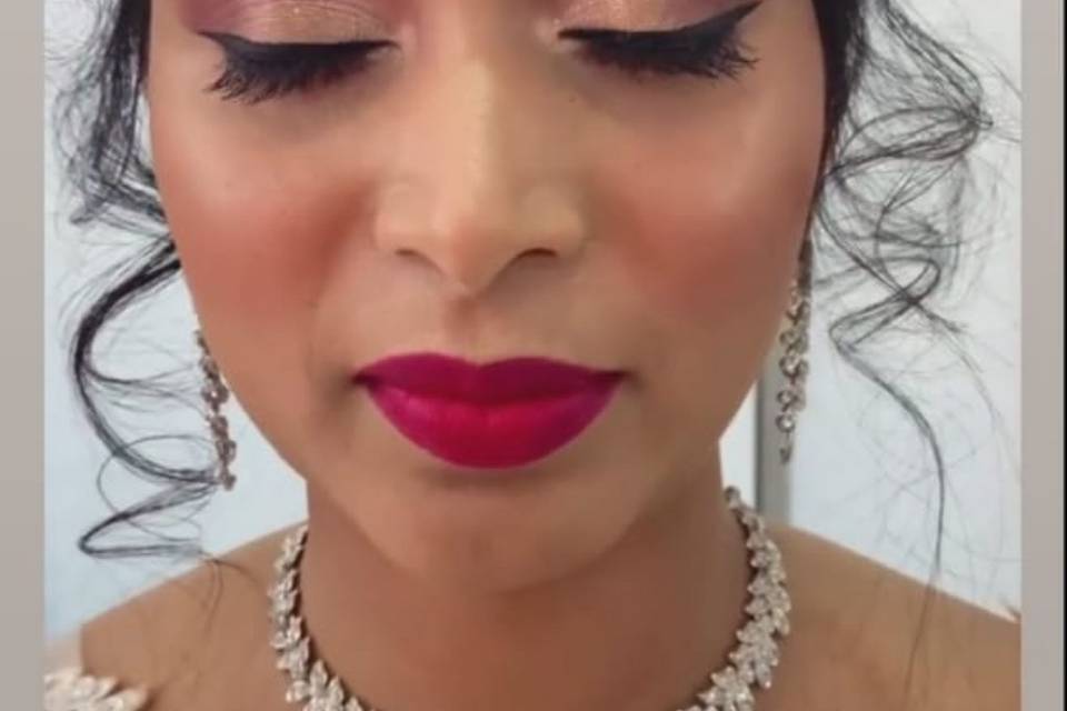 Bridal makeup