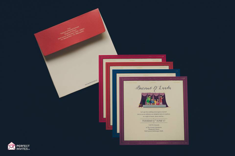 Wedding invite